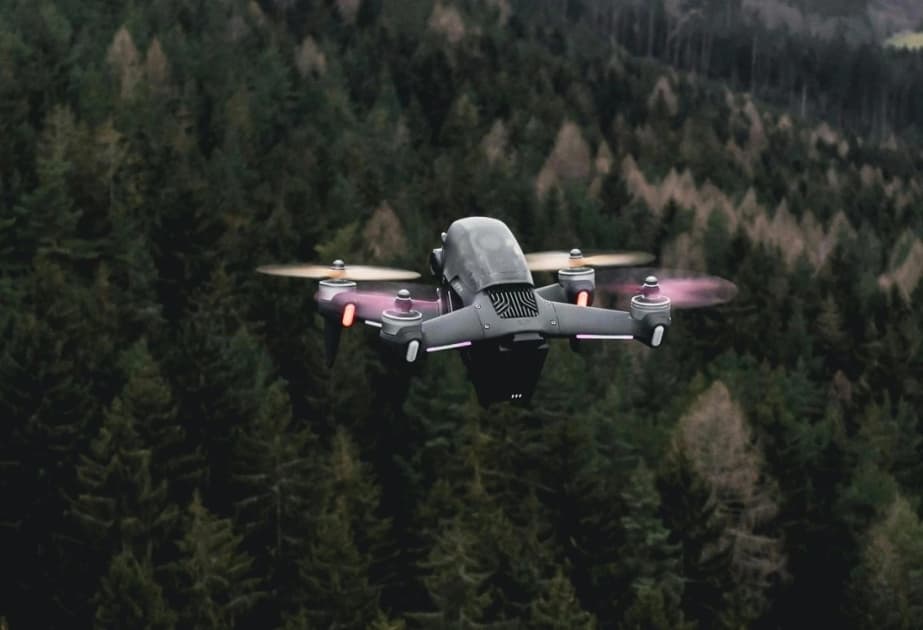 Qazaxıstanda meşə yanğınları dronlarla izlənir