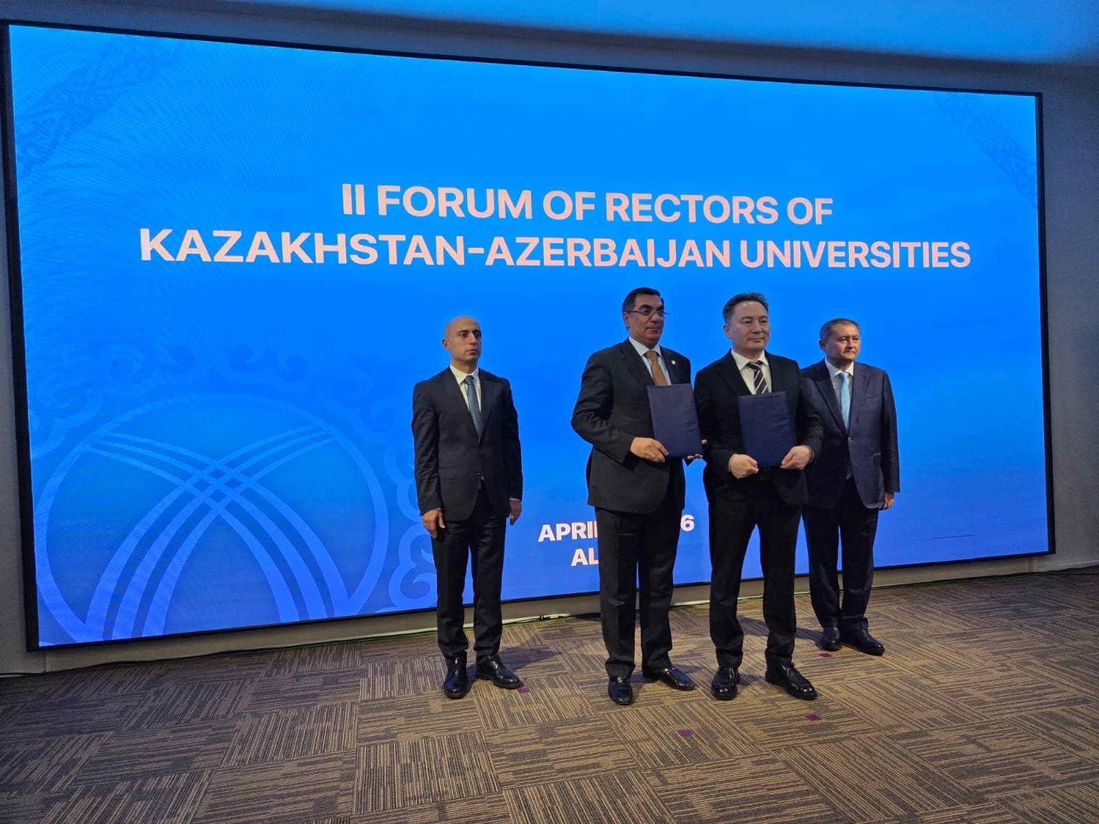 Bakı Ali Neft Məktəbi Qazaxıstanda “Study in Azerbaijan” beynəlxalq sərgisində uğurla təmsil olunub - Şəkil 1