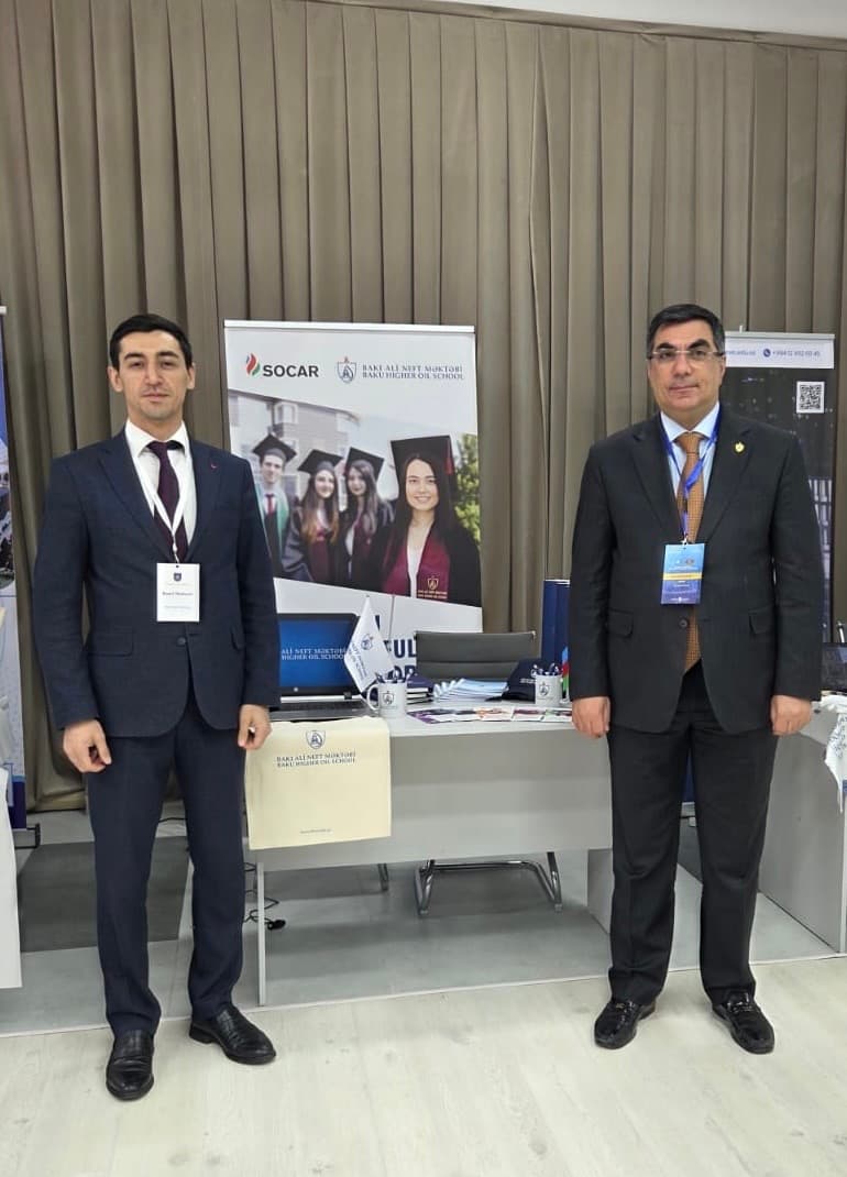 Bakı Ali Neft Məktəbi Qazaxıstanda “Study in Azerbaijan” beynəlxalq sərgisində uğurla təmsil olunub - Şəkil 2