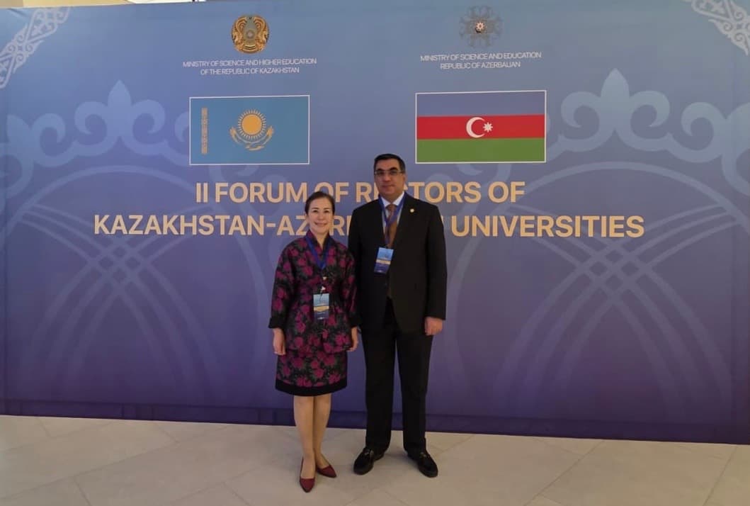 Bakı Ali Neft Məktəbi Qazaxıstanda “Study in Azerbaijan” beynəlxalq sərgisində uğurla təmsil olunub - Şəkil 11