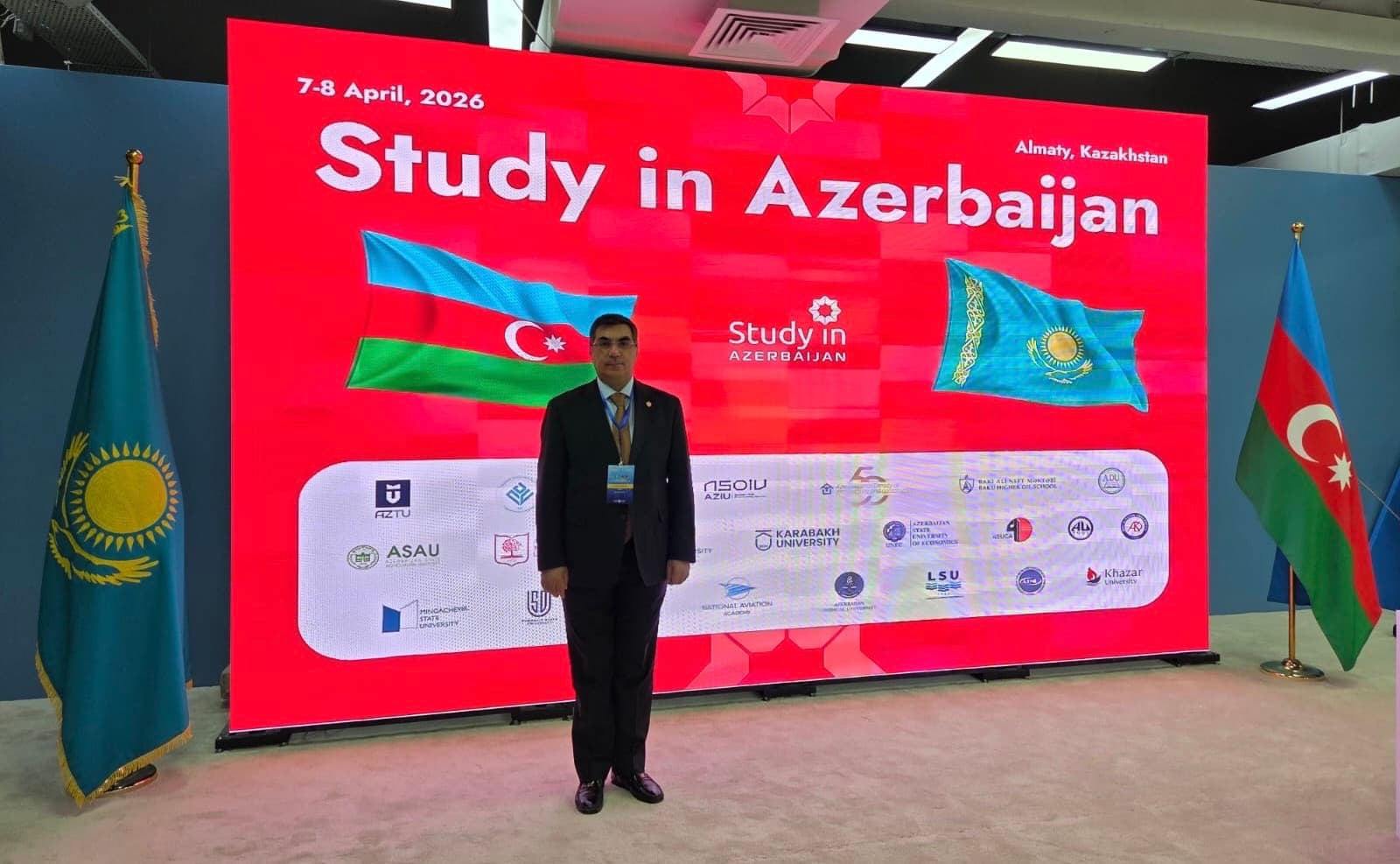 Bakı Ali Neft Məktəbi Qazaxıstanda “Study in Azerbaijan” beynəlxalq sərgisində uğurla təmsil olunub - Şəkil 13