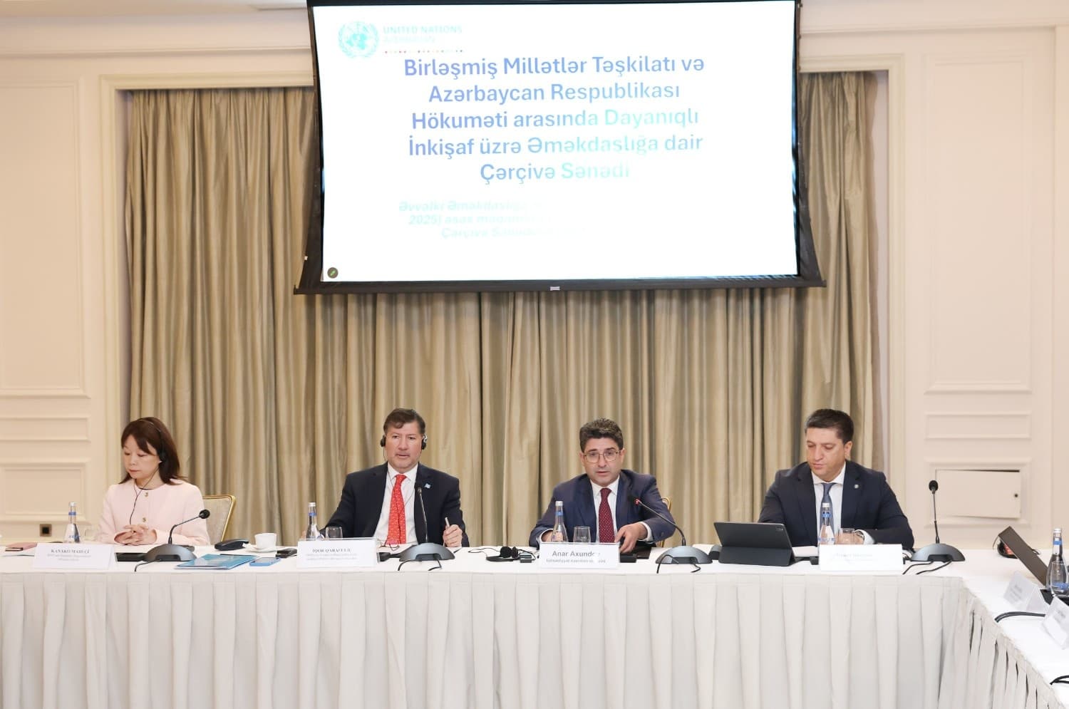 Azərbaycan və BMT arasında yeni əməkdaşlıq mərhələsi başladı - Şəkil 2
