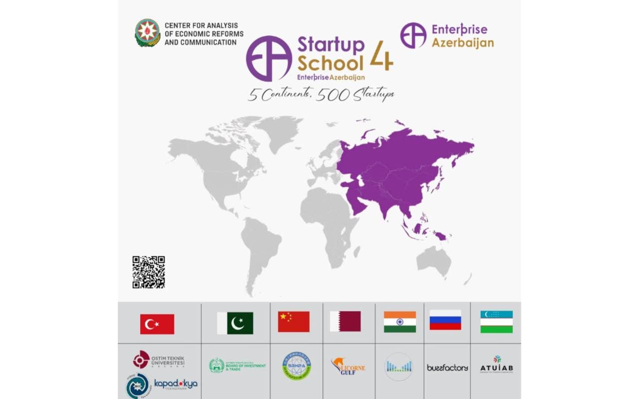 “Startup School 4” layihəsinin Asiya üzrə tərəfdaşları açıqlanıb