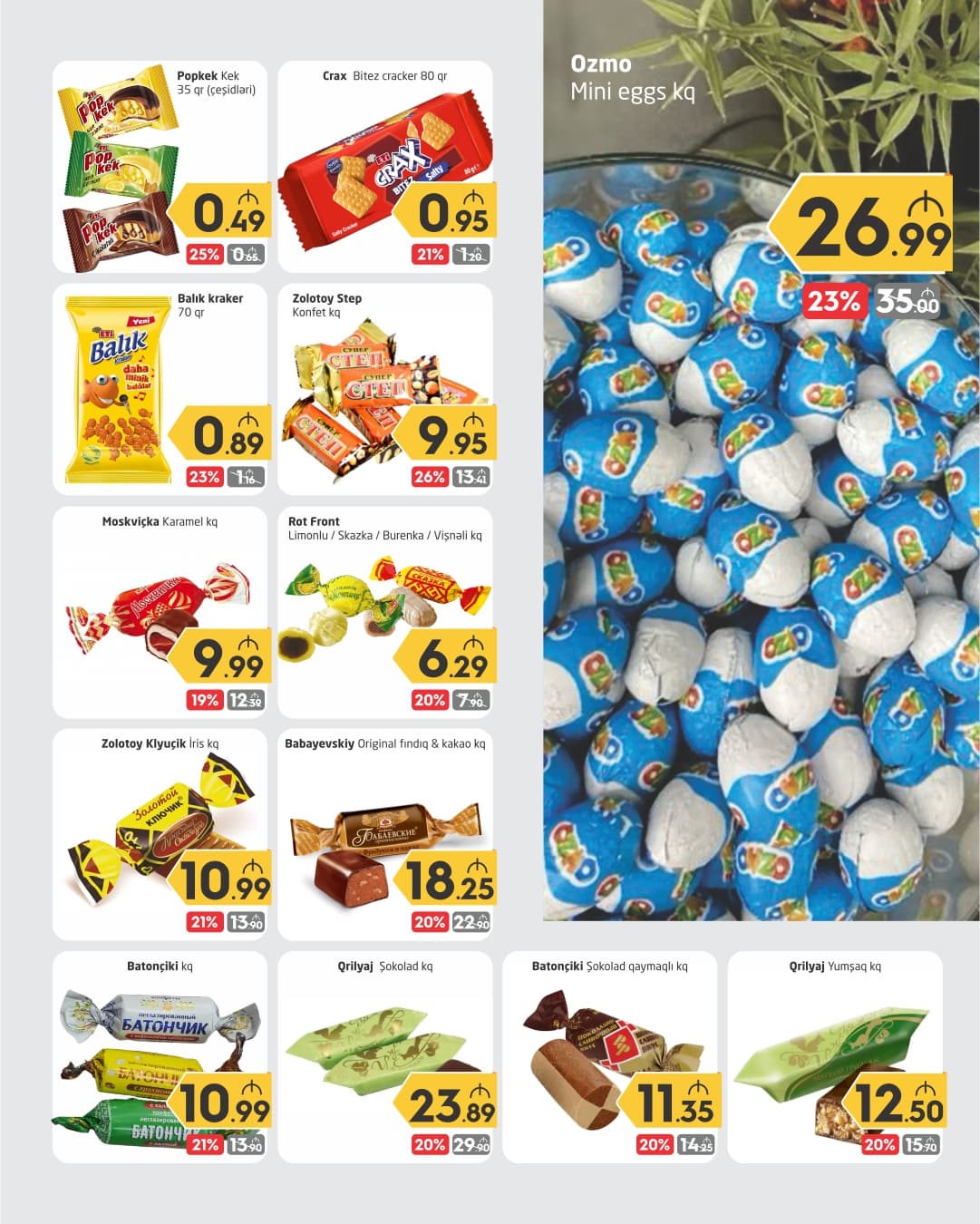 Supermarket sektorunda kampaniya dalğası: “Rahat” qiymətləri endirdi - Şəkil 10