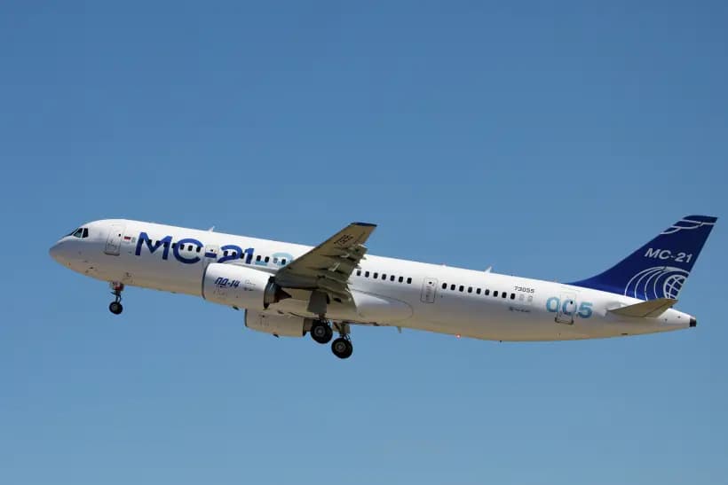 İlk 18 ədəd MS-21 təyyarəsinin tədarükü 2026–2027-ci illərə planlaşdırılıb