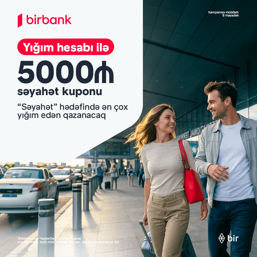 Birbank-ın “Səyahət marafonu” kampaniyası ilə dünyanı kəşf edin - Şəkil 1