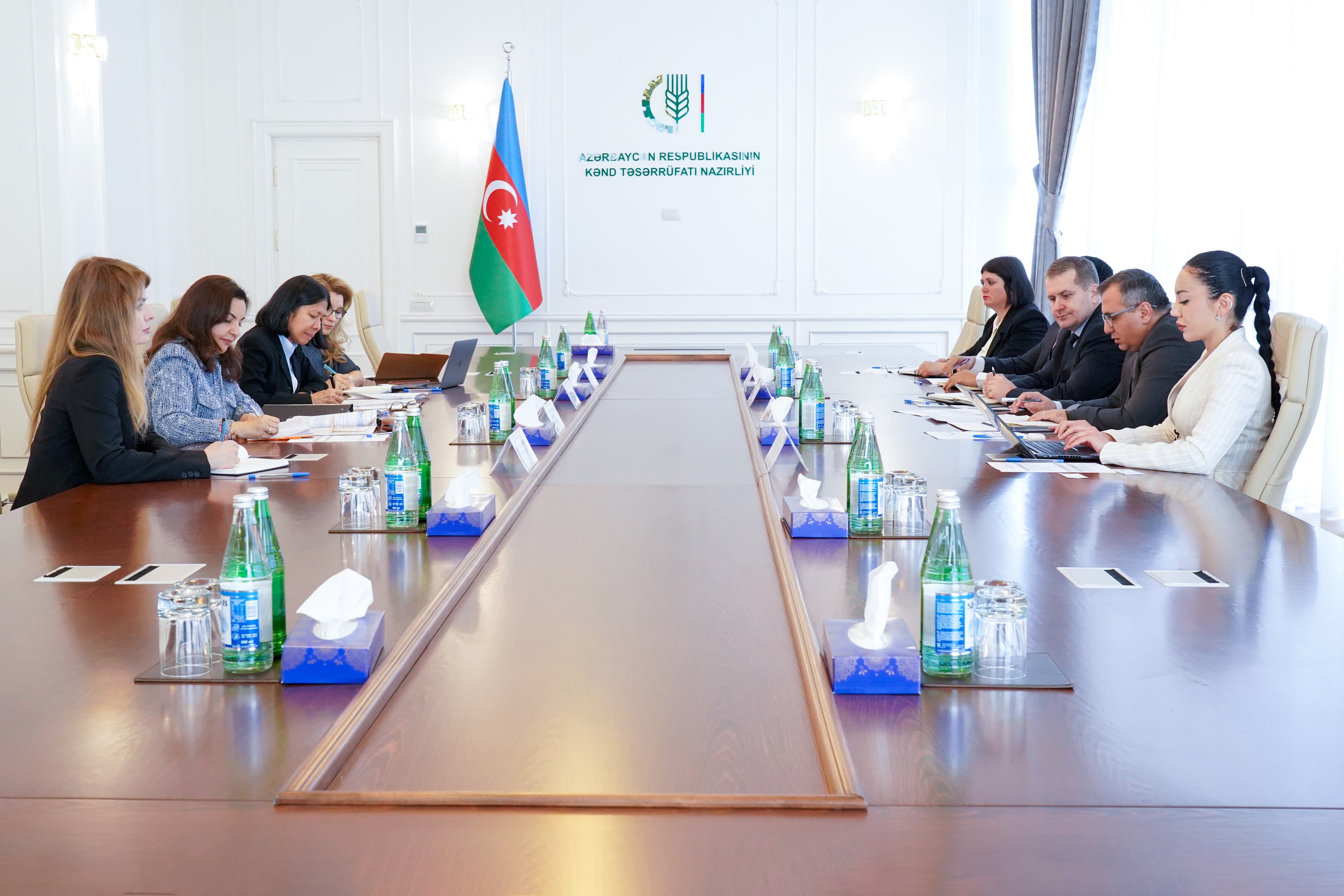 Kənd Təsərrüfatı Nazirliyi və AİB arasında əməkdaşlıq müzakirə olundu
