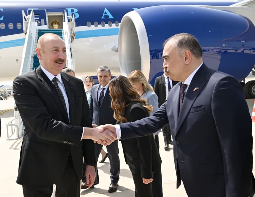Prezident İlham Əliyev Antalya Diplomatiya Forumunda iştirak etmək üçün Türkiyəyə səfər edib - Şəkil 5