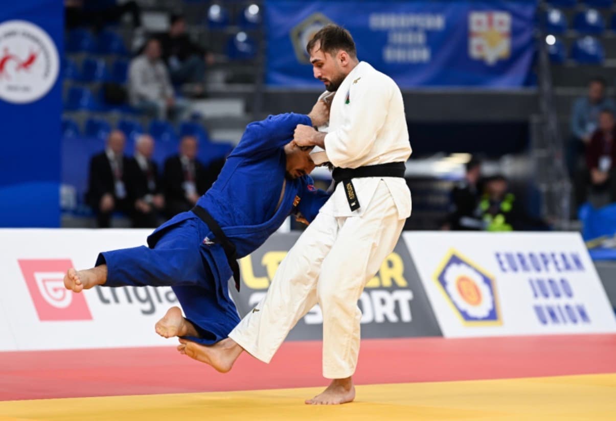 Azərbaycan cüdoçusu Zelim Kotsoyev Avropa çempionatında yarımfinala yüksəlib