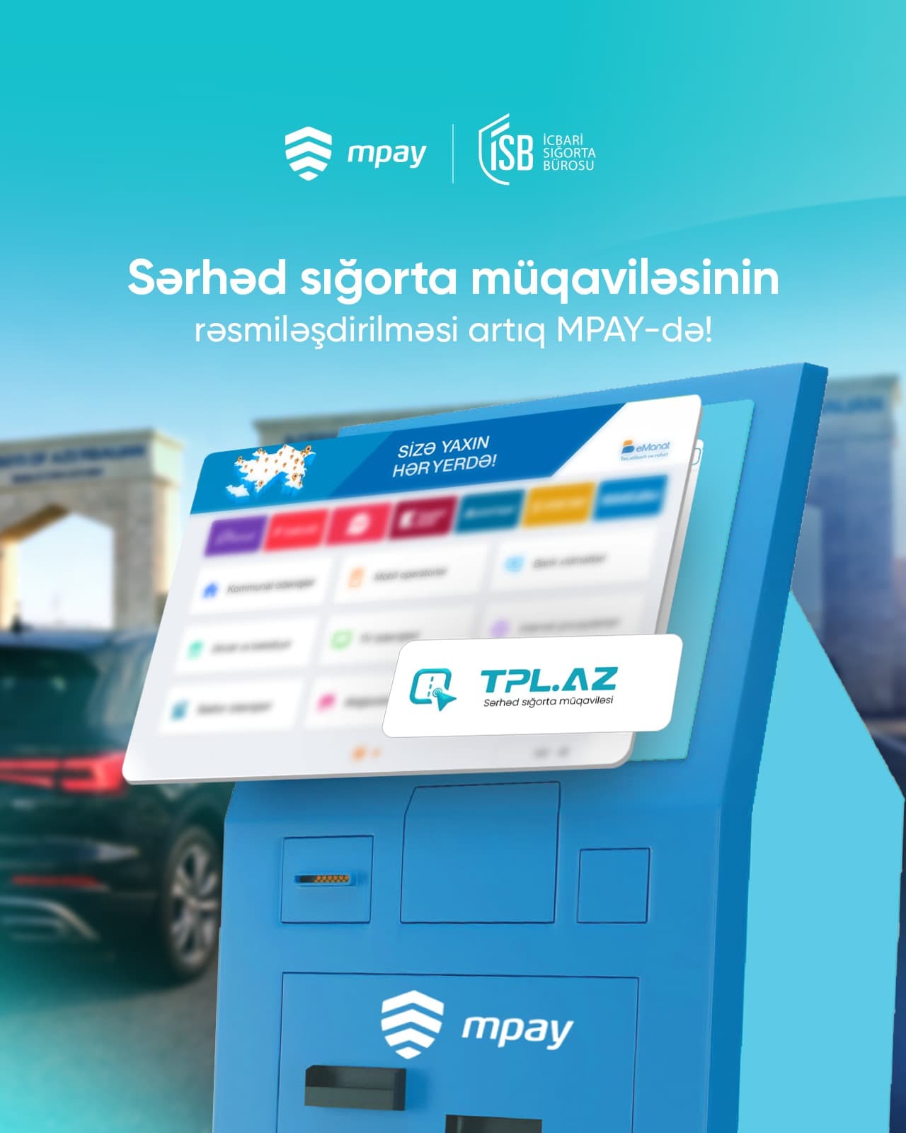 Sərhəd sığortası müqavilələrinin rəsmiləşdirilməsi imkanları genişləndirilib - Şəkil 1