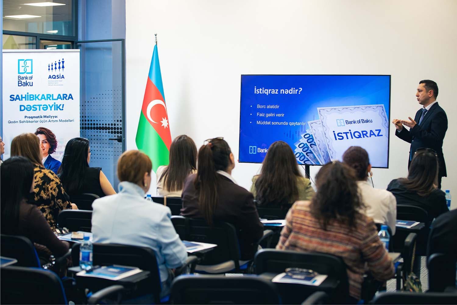 Bank of Baku-dan qadın sahibkarlara dəstək – Praqmatik maliyyə təlimi - Şəkil 5