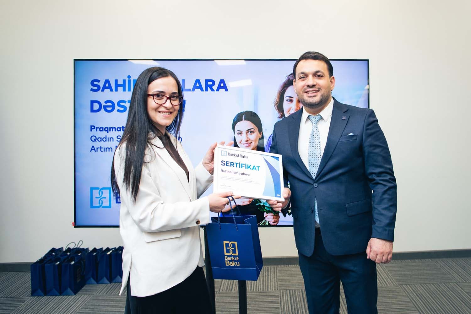 Bank of Baku-dan qadın sahibkarlara dəstək – Praqmatik maliyyə təlimi - Şəkil 9