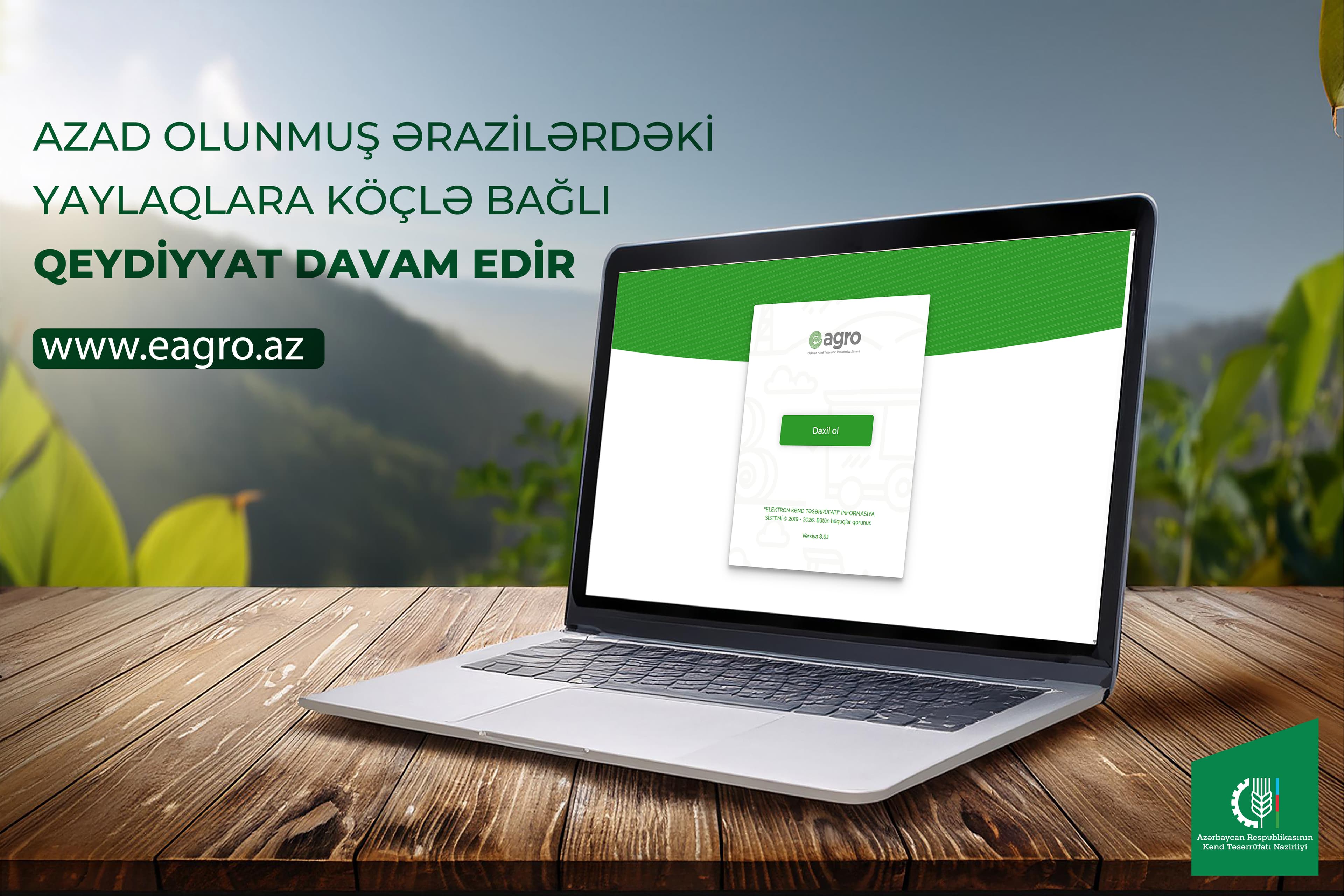 Azad olunmuş ərazilərdə yaylaqlara köç üçün qeydiyyat davam edir