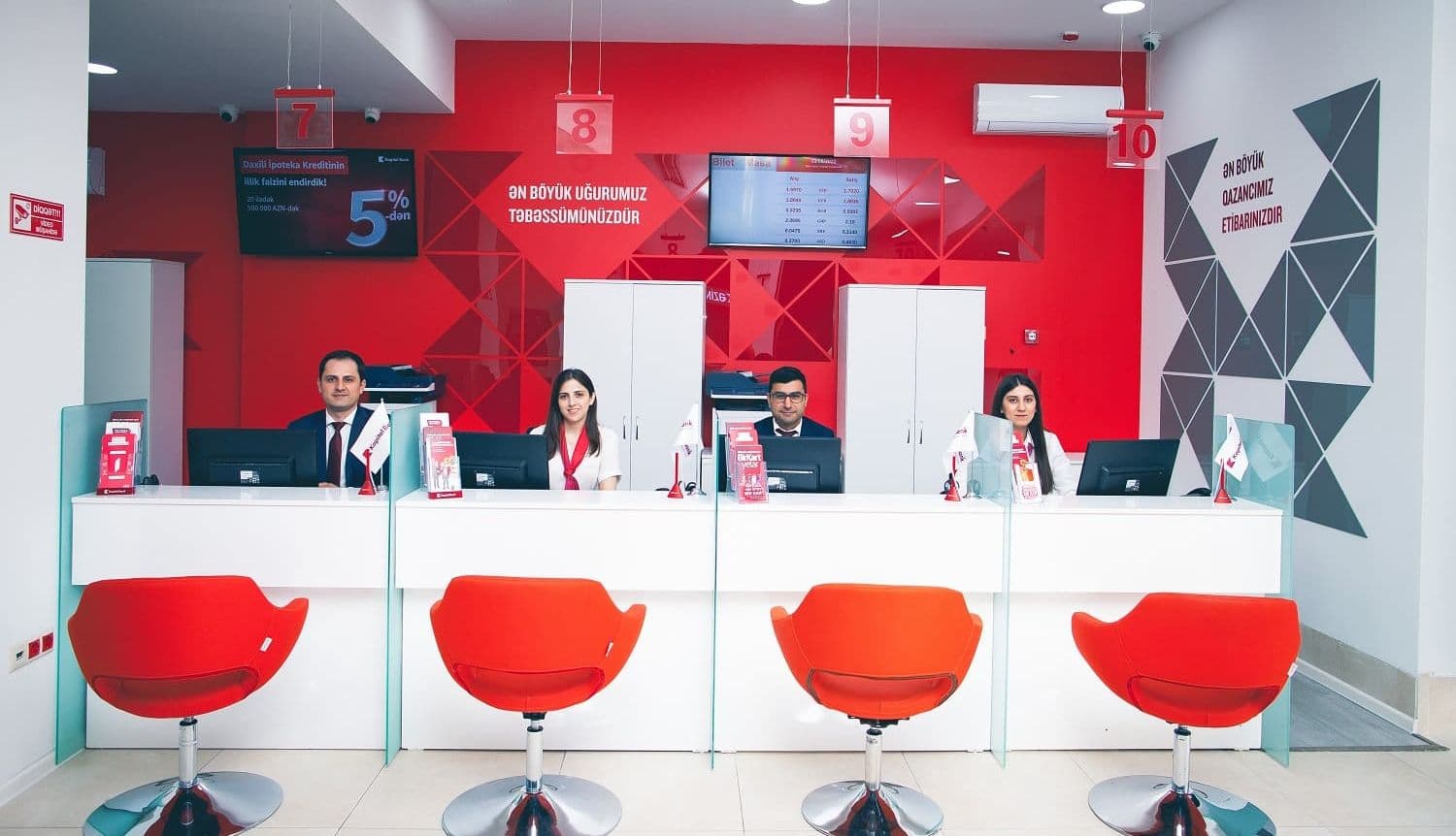Kapital Bank müştəri məmnuniyyətində 86% nəticə əldə edib
