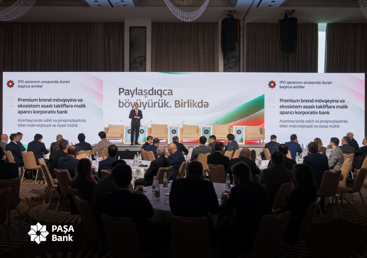 PAŞA Bank IPO çərçivəsində investorlarla görüş keçirib - Şəkil 3