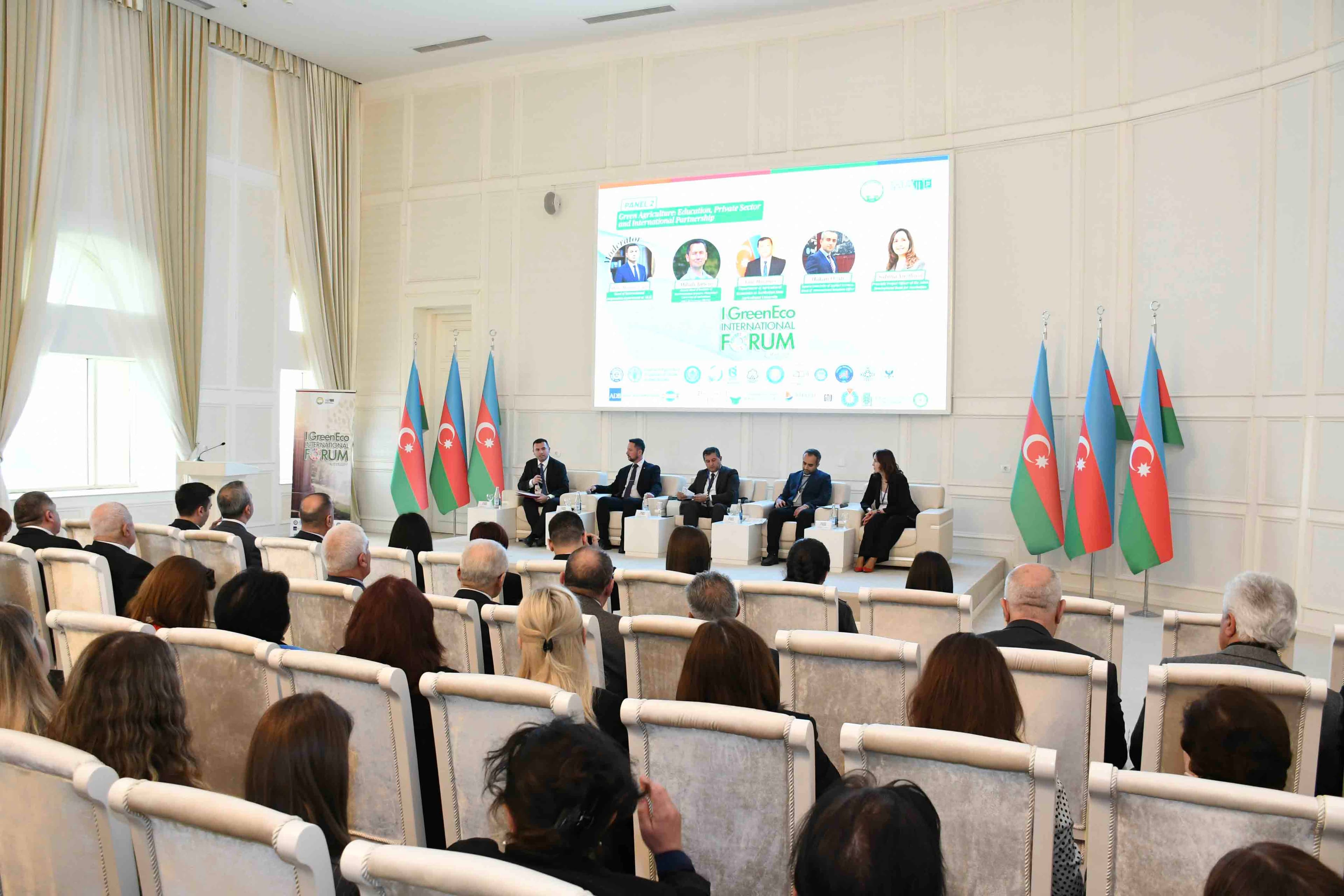 ADAU-da “I Yaşıl İqtisadiyyat” Beynəlxalq Forumu keçirilib