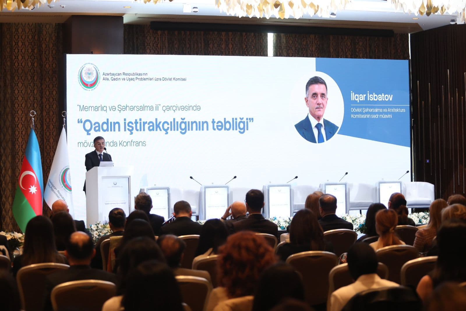"Qadın iştirakçılığının təbliği" mövzusuna həsr olunmuş konfrans keçirilib - Şəkil 2