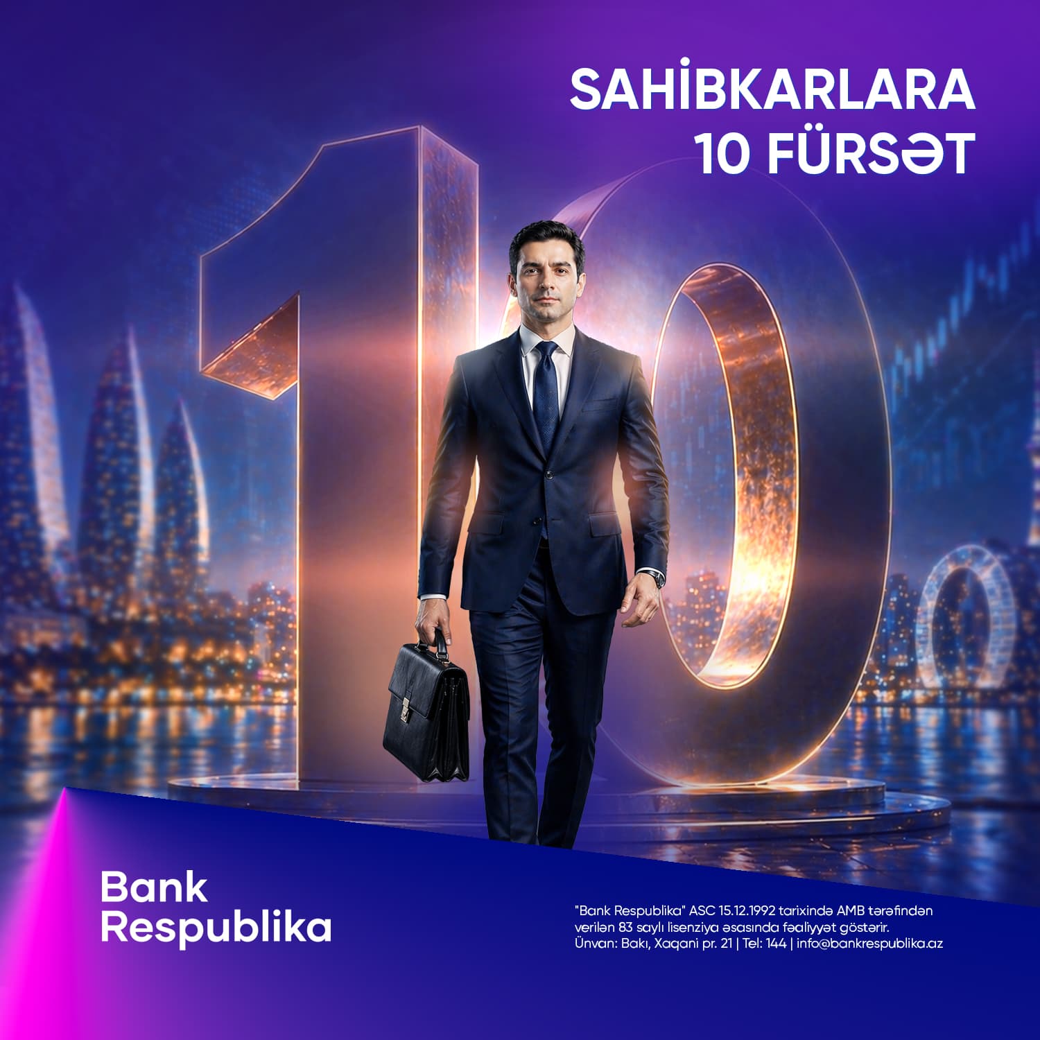 Bank Respublika “Sahibkarlara 10 fürsət” kampaniyasına start verib - Şəkil 1