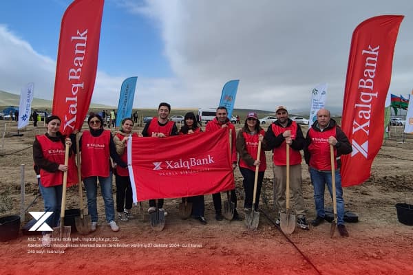 Xalq Bank ağacəkmə askiyasında iştirak etdi