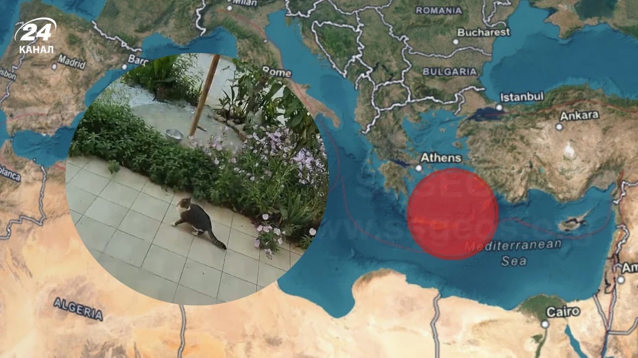 Krit sahillərində güclü zəlzələ baş verib
