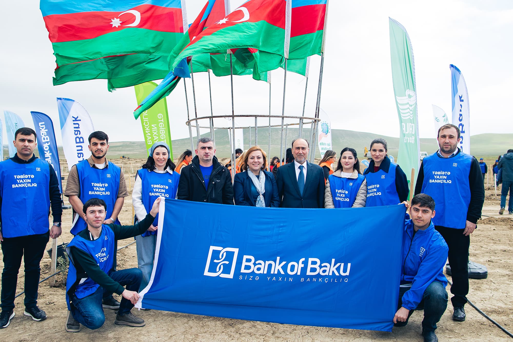 Bank of Baku-dan 1 milyon ağac hədəfinə dəstək - Şəkil 3