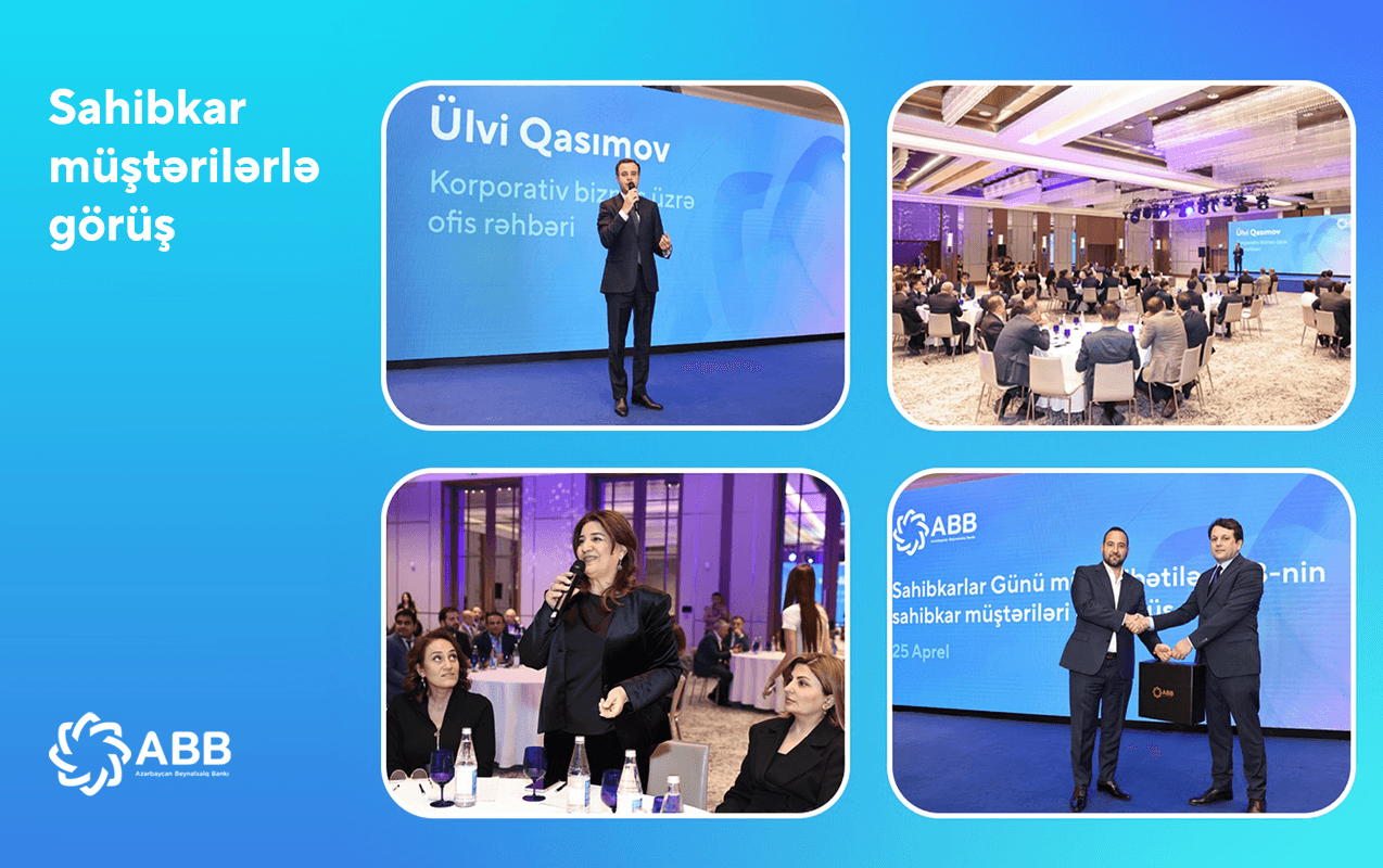 ABB Sahibkarlar Gününü müştəriləri ilə qeyd etdi! - Şəkil 1