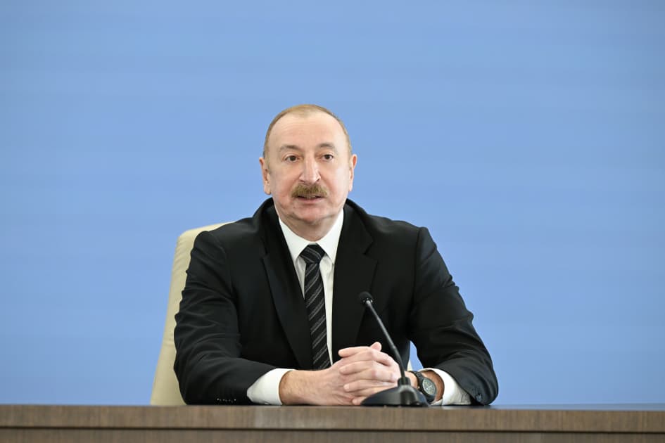 Prezident İlham Əliyevin və Andrey Babişin iştirakı ilə Azərbaycan-Çexiya biznes-forumu keçirilib - Şəkil 9
