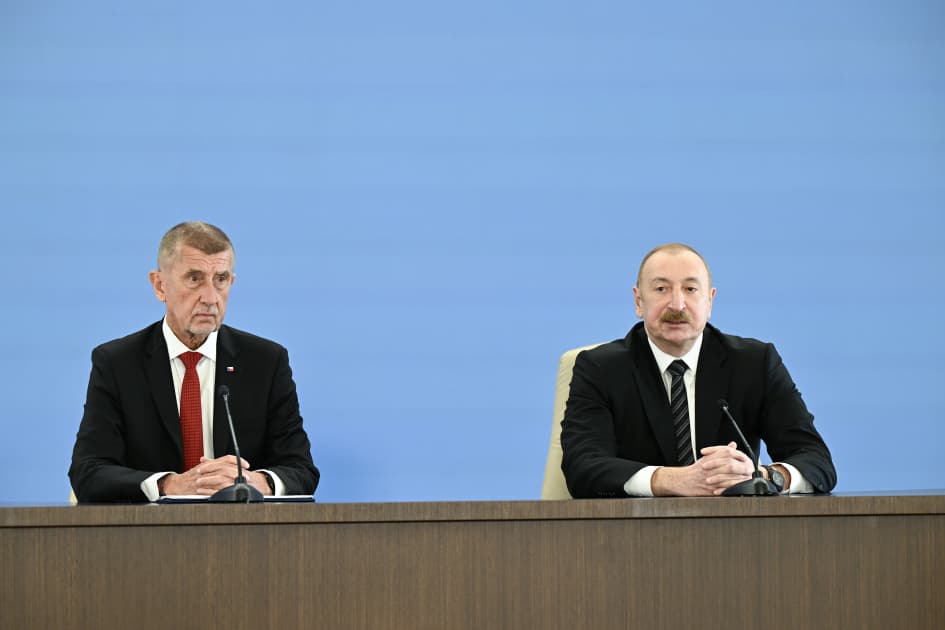 Prezident İlham Əliyevin və Andrey Babişin iştirakı ilə Azərbaycan-Çexiya biznes-forumu keçirilib - Şəkil 16