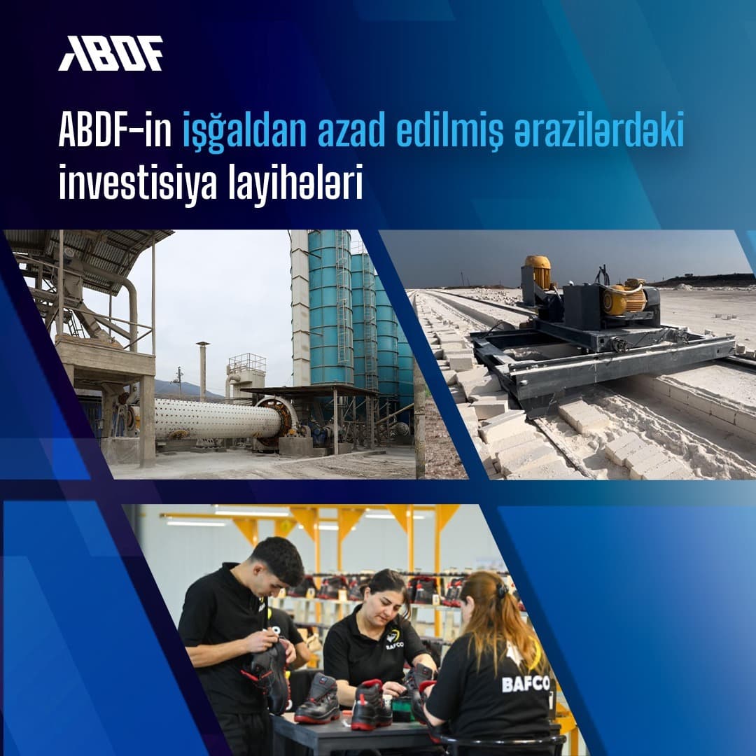 ABDF azad edilmiş ərazilərdə sahibkarlara verilən güzəştli kreditlərin ümumi məbləğini açıqlayıb - Şəkil 1