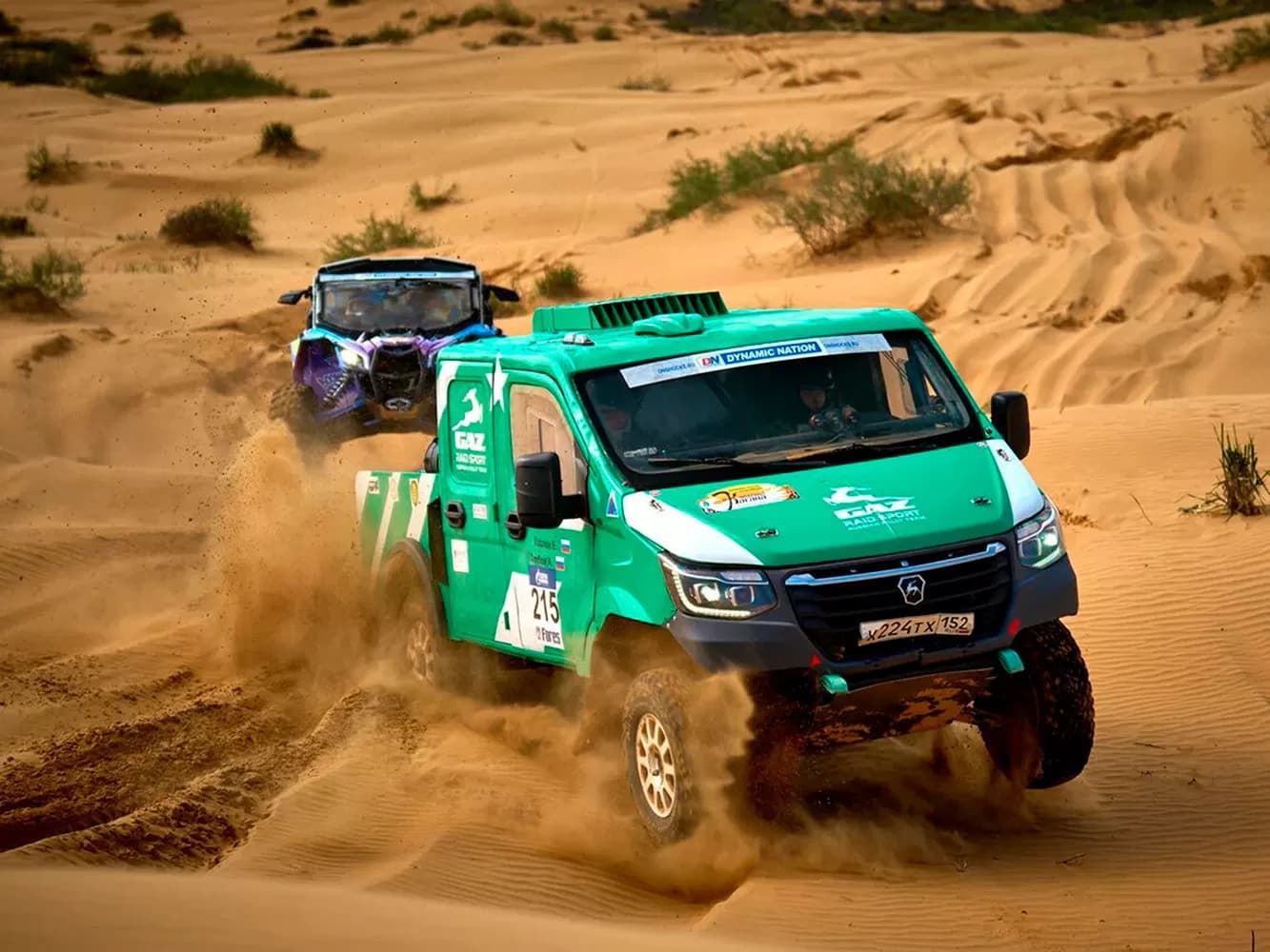 “Zoloto Kaqana–2026” rallisində QAZ Reyd Sport komandası finişə çatıb