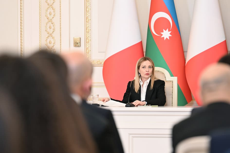 Azərbaycanla strateji tərəfdaşlığın möhkəmləndirilməsi əsas hədəfdir - Ciorcia Meloni