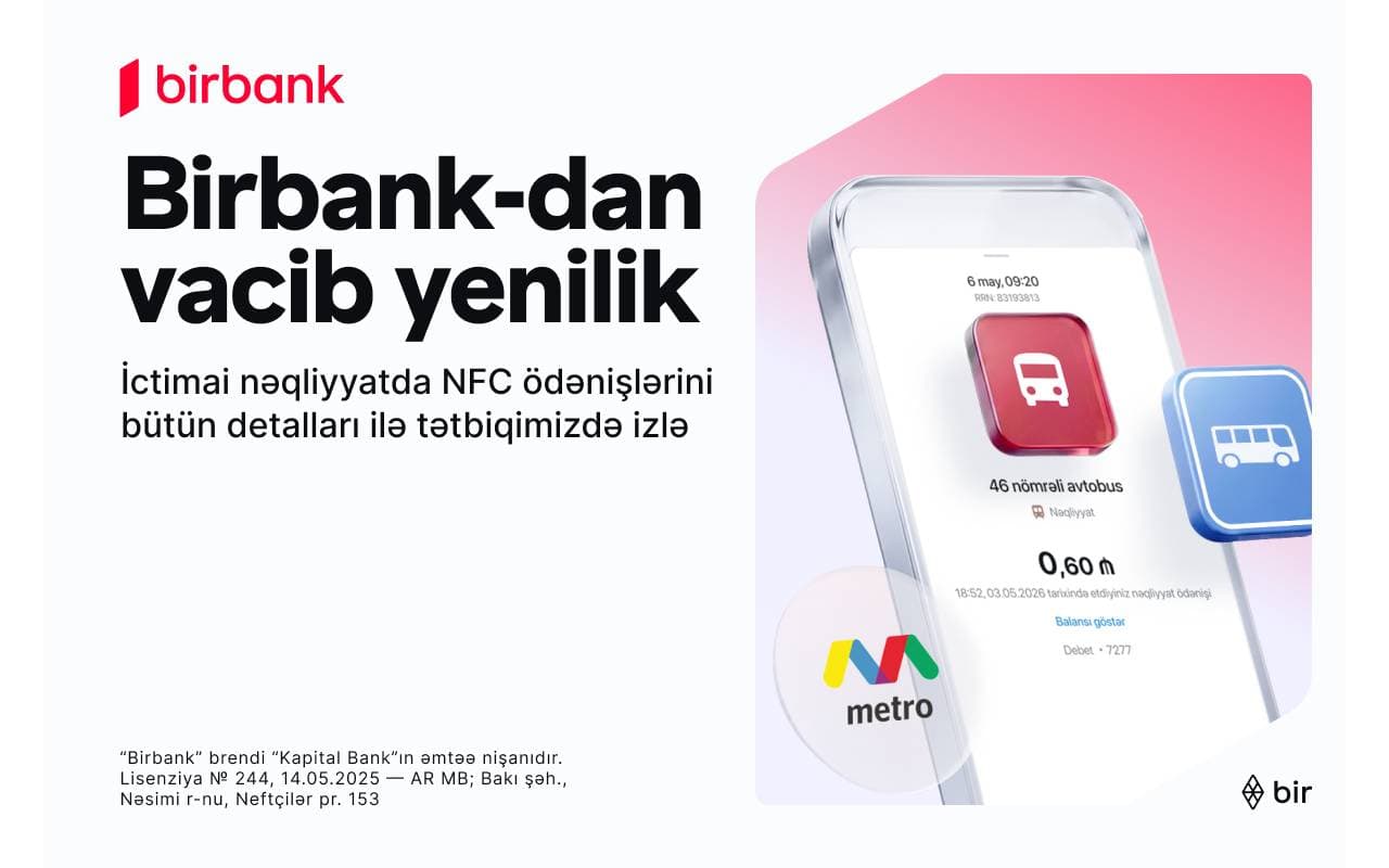 Bir ekosistemi ictimai nəqliyyatda xarici kartlar üçün NFC ödənişlərini aktivləşdirdi