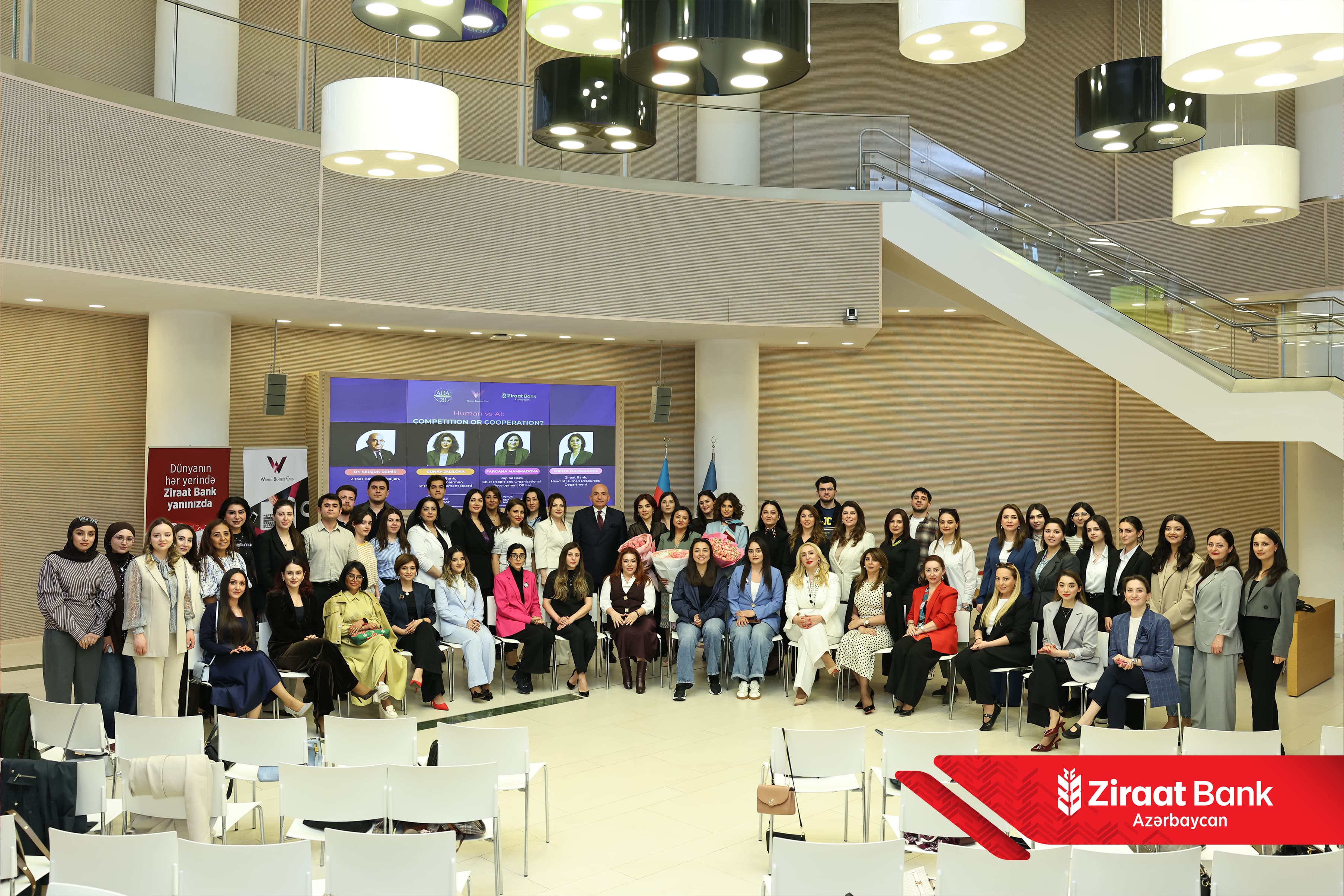 Ziraat Bank Azərbaycan “Human vs AI” mövzusunda tədbirə dəstək oldu Ziraat Bank Azərbaycan “Human vs AI” mövzusunda tədbirə dəstək oldu