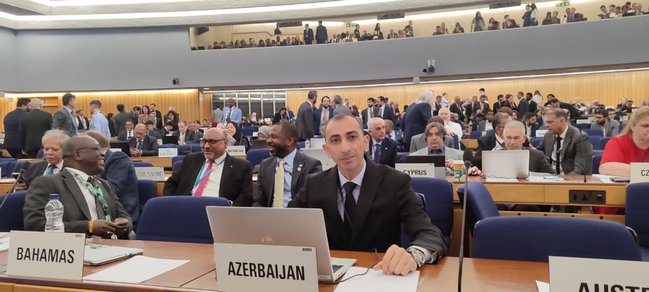 Azərbaycan Beynəlxalq Dəniz Təşkilatının Dəniz Ətraf Mühitinin Mühafizəsi Komitəsinin sessiyasında təmsil olunub - Şəkil 1