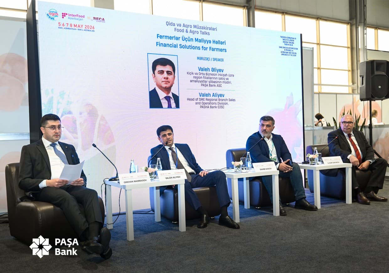 PAŞA Bank “Caspian Agro Week” və “InterFood Azerbaijan” sərgilərinin rəsmi bank tərəfdaşı olub