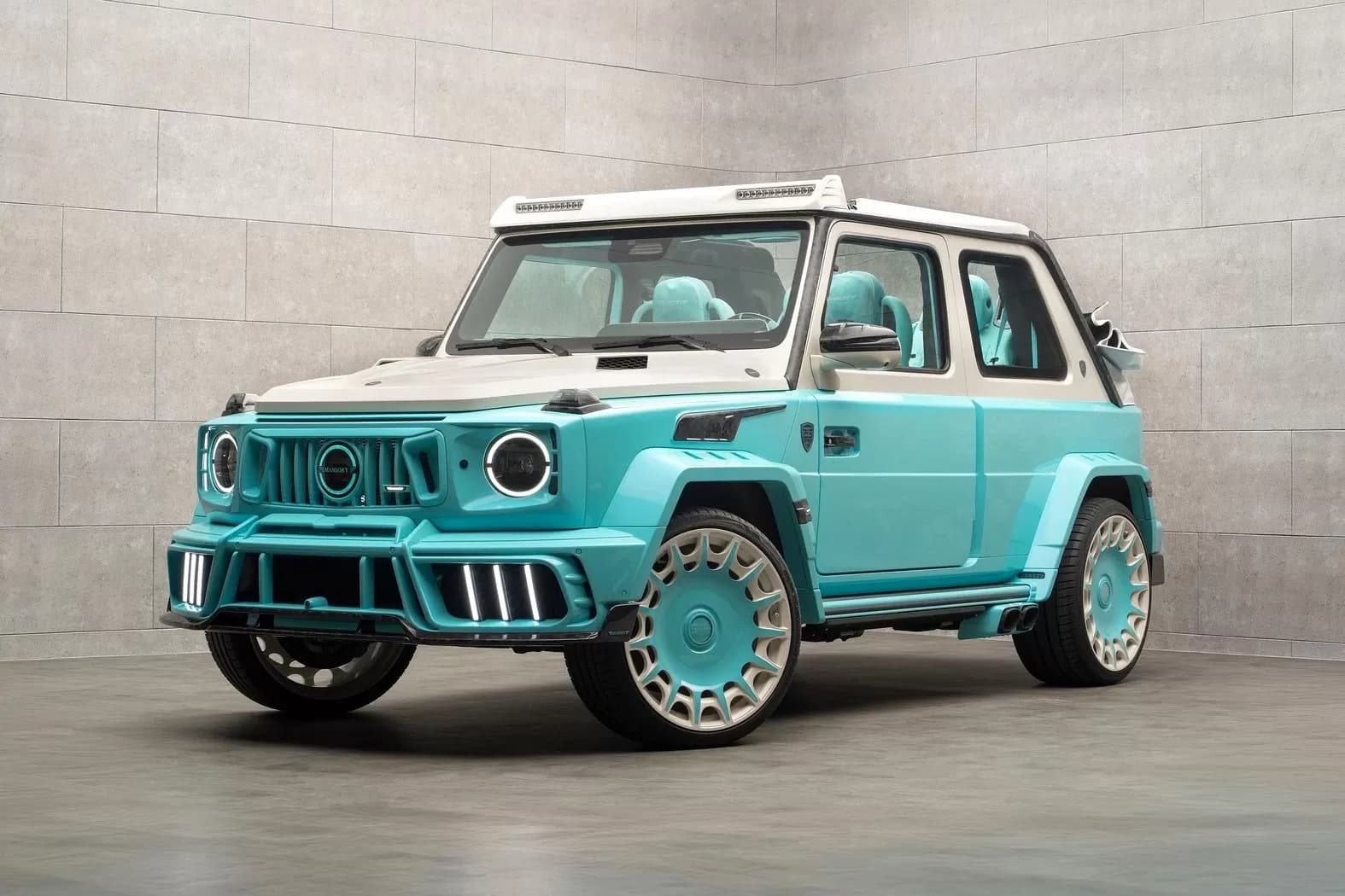 Mansory Azura: Mercedes-AMG G 63 əsasında yeni üçqapılı lüks kabriolet