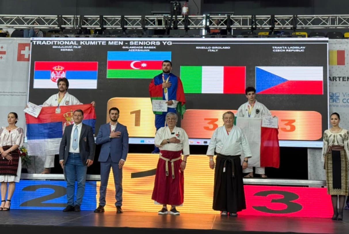 Azərbaycan karateçisi Avropa çempionu olub