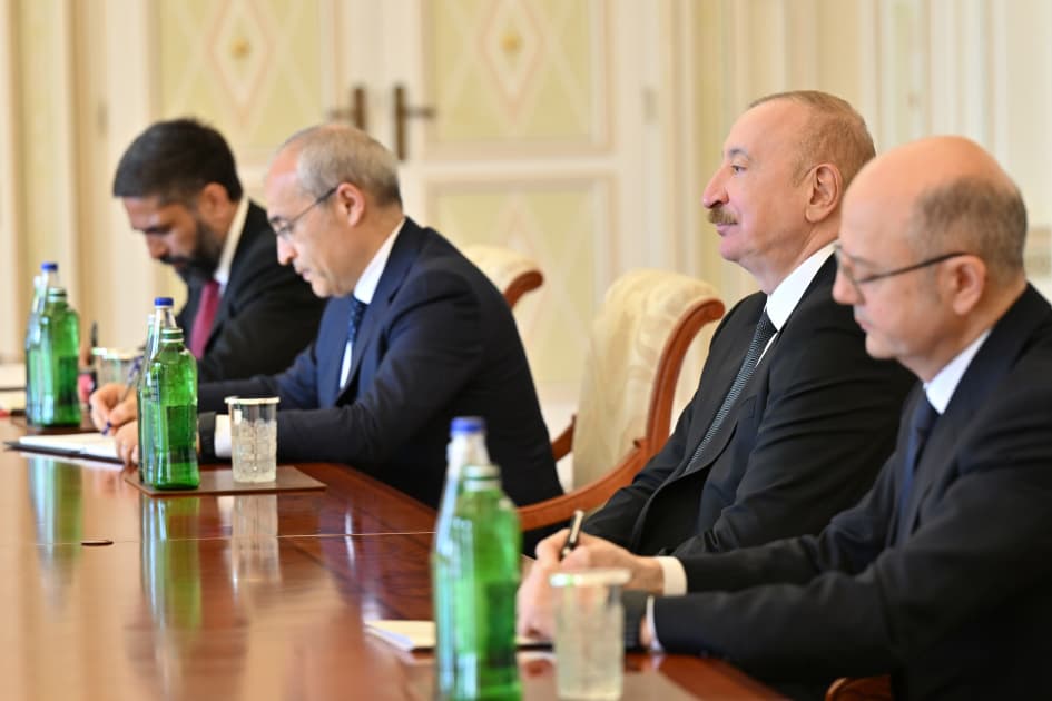 Prezident İlham Əliyev bp şirkətinin baş icraçı direktorunu qəbul edib - Şəkil 5