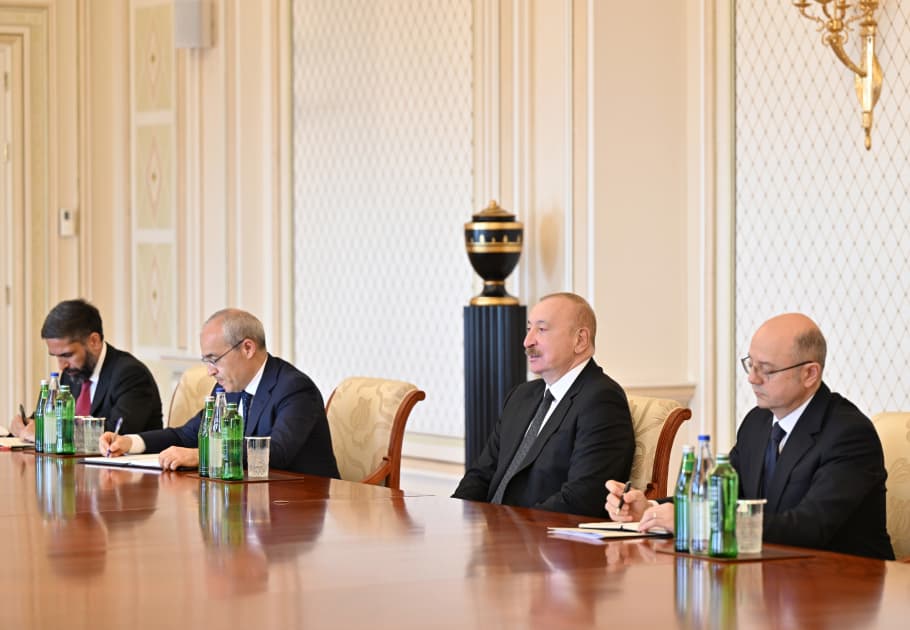 Prezident İlham Əliyev bp şirkətinin baş icraçı direktorunu qəbul edib - Şəkil 6