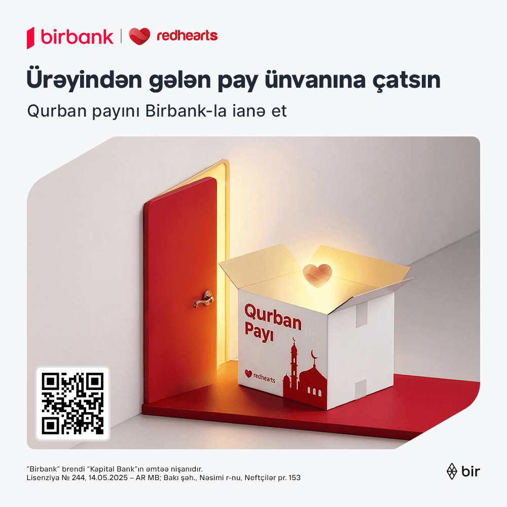 Qırmızı Ürəklər Fondu növbəti “Qurban payı” aksiyasına start verir - Şəkil 1
