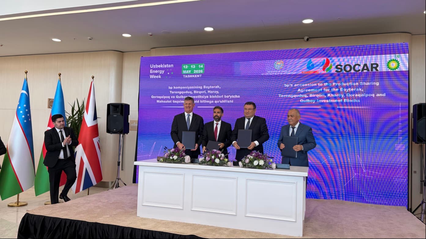 bp Özbəkistanda SOCAR operatorluğunda həyata keçirilən Şimali Üstyurd layihəsinə qoşuldu