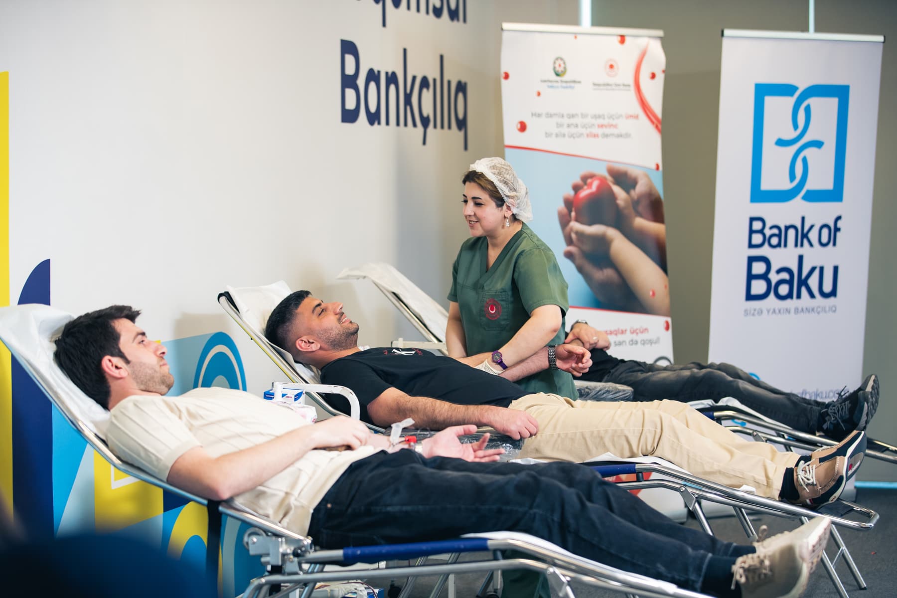 Bank of Baku qan donorluğunun əhəmiyyətini vurğulayıb – qanvermə aksiyası keçirib - Şəkil 3