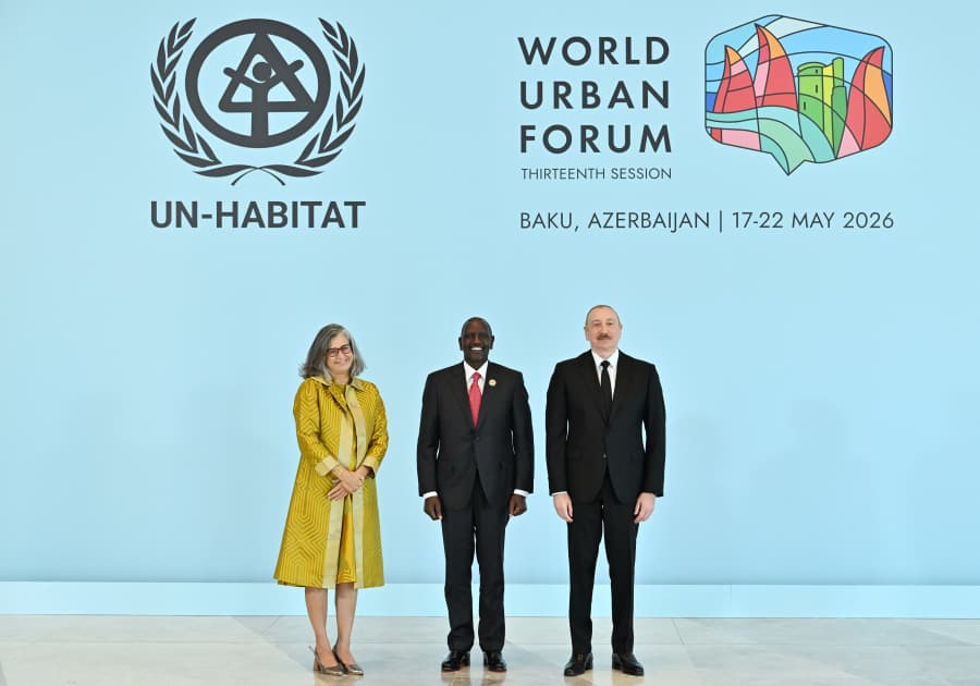 Prezident İlham Əliyev Ümumdünya Şəhərsalma Forumunun 13-cü Sessiyasının açılış mərasimində iştirak edir Prezident İlham Əliyev Ümumdünya Şəhərsalma Forumunun 13-cü Sessiyasının açılış mərasimində iştirak edir - Şəkil 2