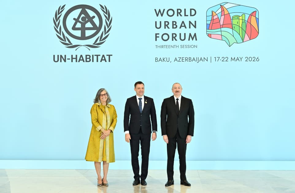 Prezident İlham Əliyev Ümumdünya Şəhərsalma Forumunun 13-cü Sessiyasının açılış mərasimində iştirak edir Prezident İlham Əliyev Ümumdünya Şəhərsalma Forumunun 13-cü Sessiyasının açılış mərasimində iştirak edir - Şəkil 10