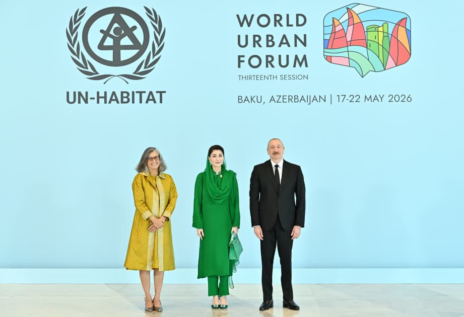 Prezident İlham Əliyev Ümumdünya Şəhərsalma Forumunun 13-cü Sessiyasının açılış mərasimində iştirak edir Prezident İlham Əliyev Ümumdünya Şəhərsalma Forumunun 13-cü Sessiyasının açılış mərasimində iştirak edir - Şəkil 11