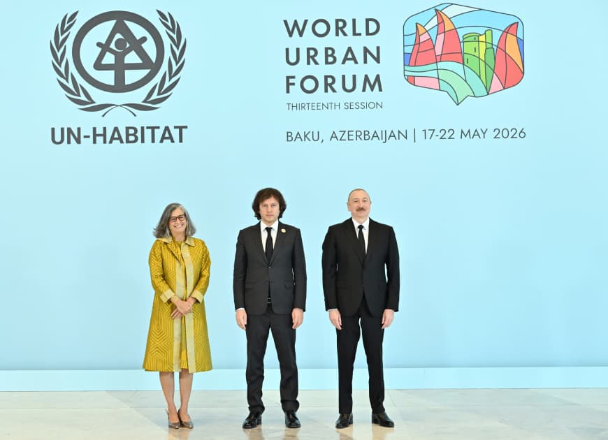 Prezident İlham Əliyev Ümumdünya Şəhərsalma Forumunun 13-cü Sessiyasının açılış mərasimində iştirak edir Prezident İlham Əliyev Ümumdünya Şəhərsalma Forumunun 13-cü Sessiyasının açılış mərasimində iştirak edir - Şəkil 15