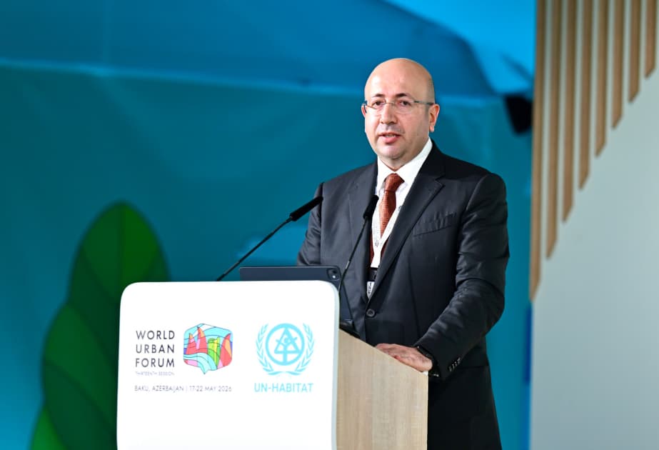 WUF13-də postmünaqişə bərpa və iqlim adaptasiyası müzakirə olunur – Anar Quliyev