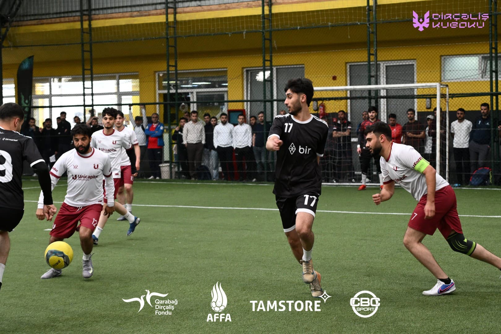“Dirçəliş Kuboku” xeyriyyə futbol turnirinin yarımfinal oyunları keçirilib - Şəkil 14