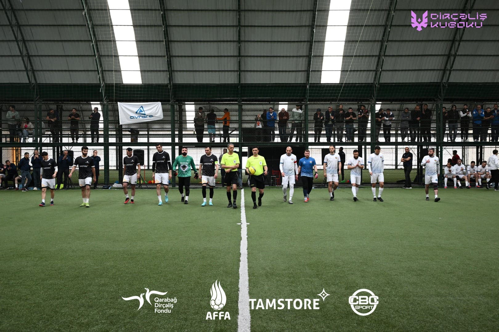 “Dirçəliş Kuboku” xeyriyyə futbol turnirinin yarımfinal oyunları keçirilib - Şəkil 19