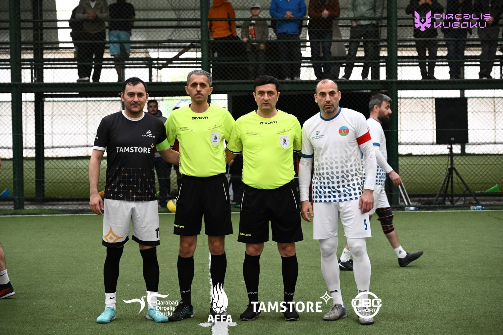 “Dirçəliş Kuboku” xeyriyyə futbol turnirinin yarımfinal oyunları keçirilib - Şəkil 20